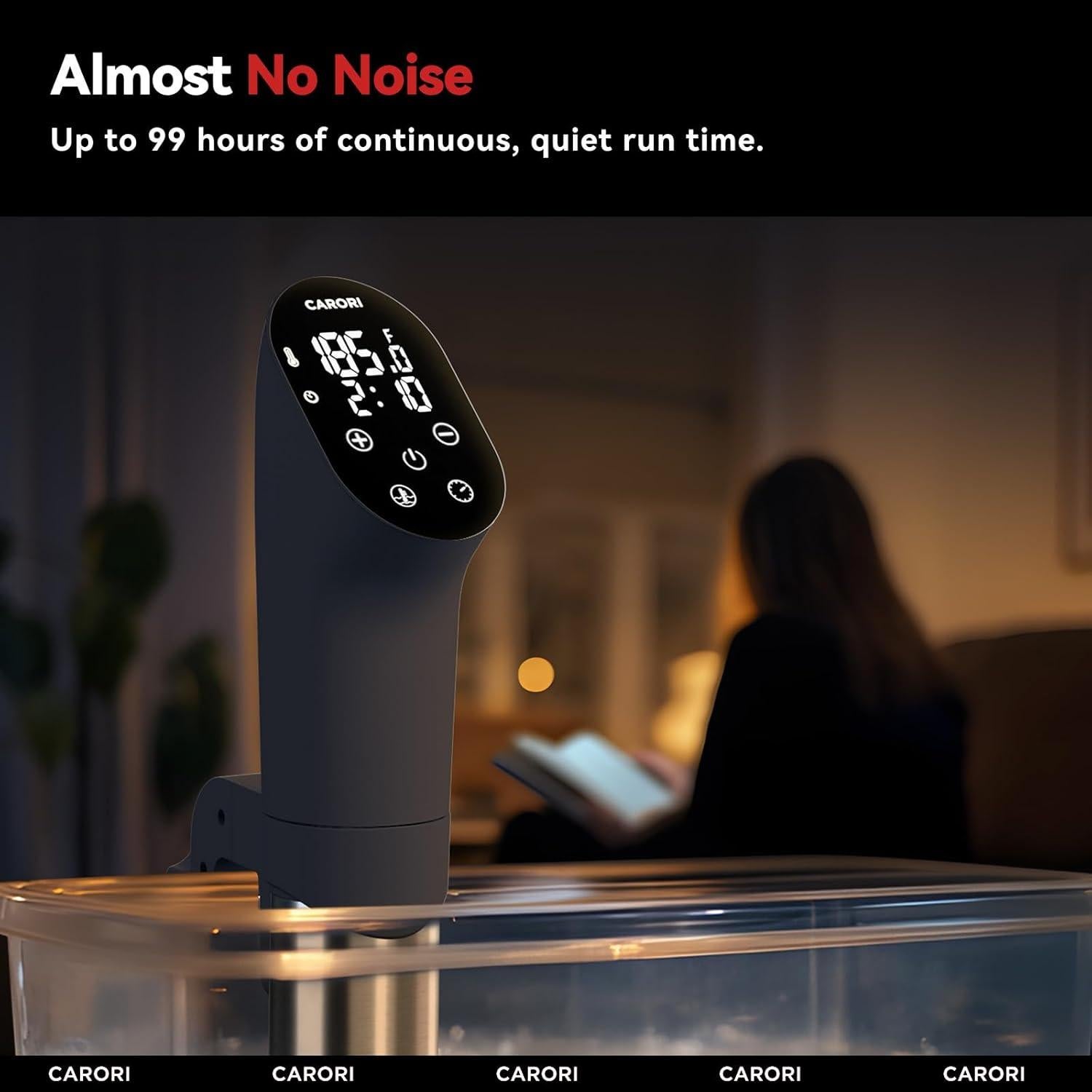 Máquina Sous Vide Carori SVC-2000B 1100W 18L Control Táctil