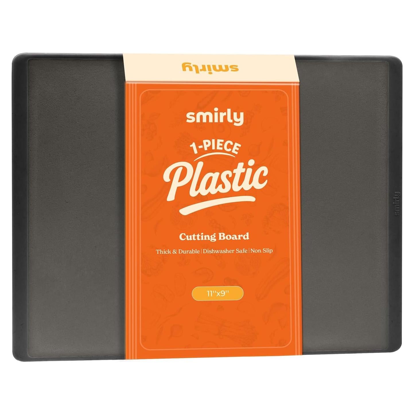 Tabla de Cortar de Plástico SMIRLY 25.4x33.0cm Apta Lavavajillas