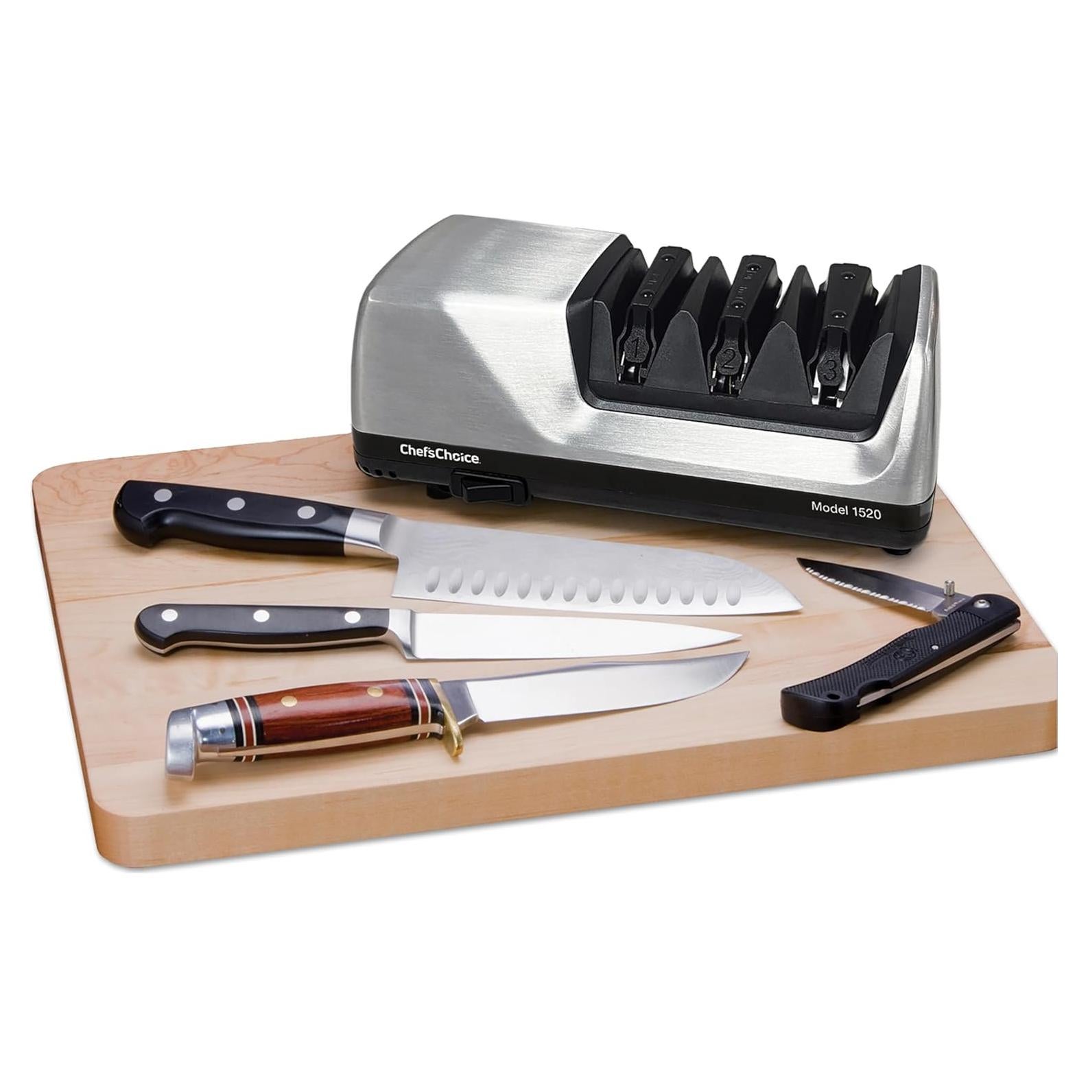Afilador eléctrico Chef'sChoice 3 etapas para cuchillos 15/20°