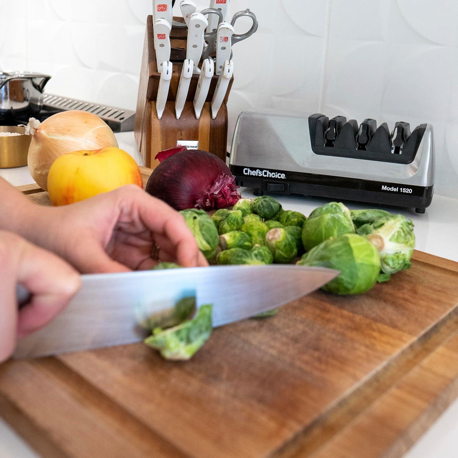 Afilador eléctrico Chef'sChoice 3 etapas para cuchillos 15/20°