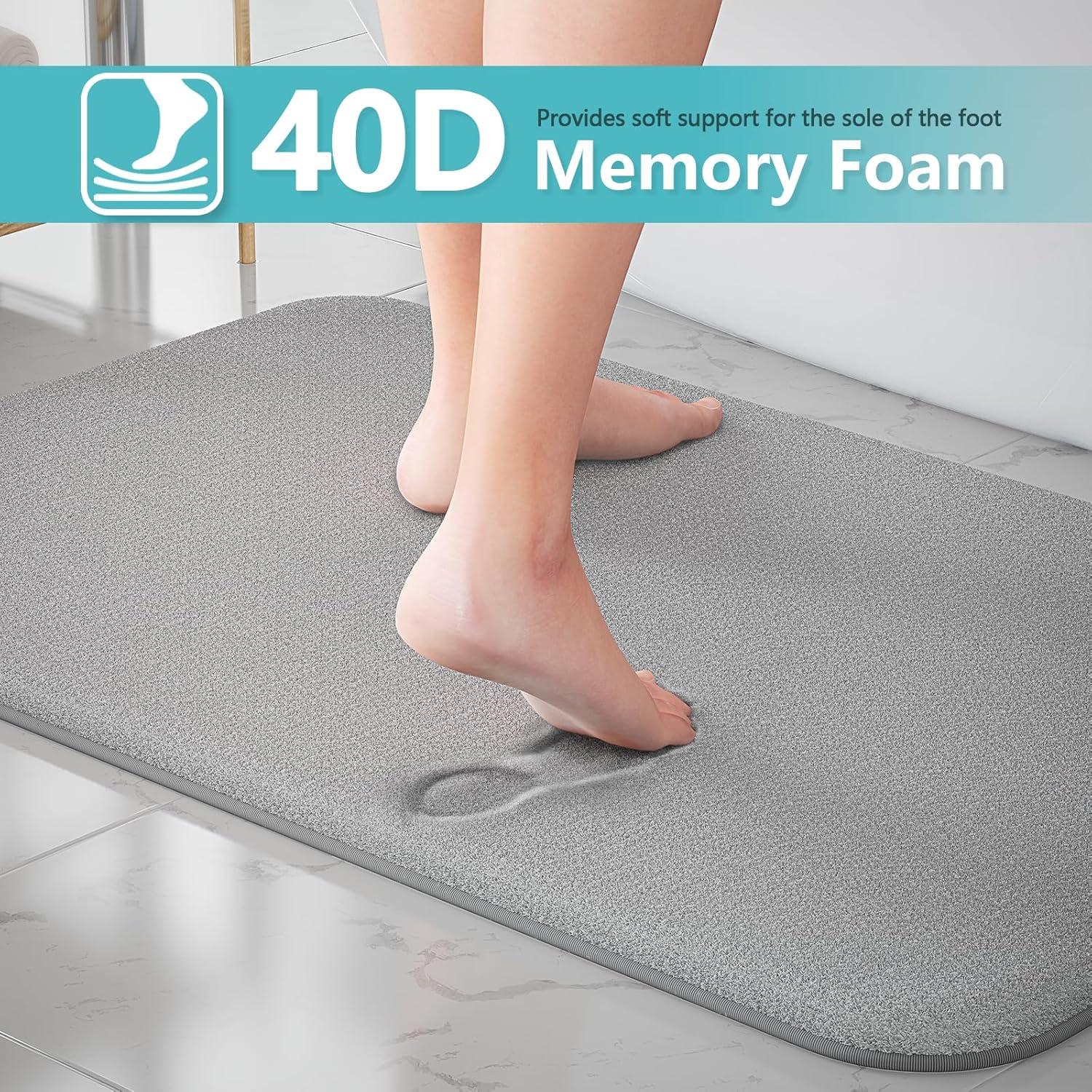 Conjunto de Alfombrillas de Baño RUN HELIX 3 Piezas Gris