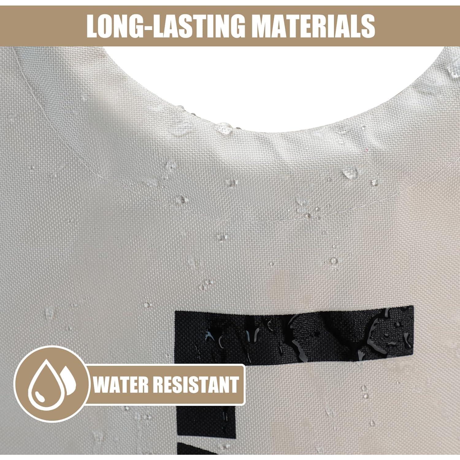 Cesto de Ropa Plegable DOKEHOM 90L Beige - Moderno y Resistente