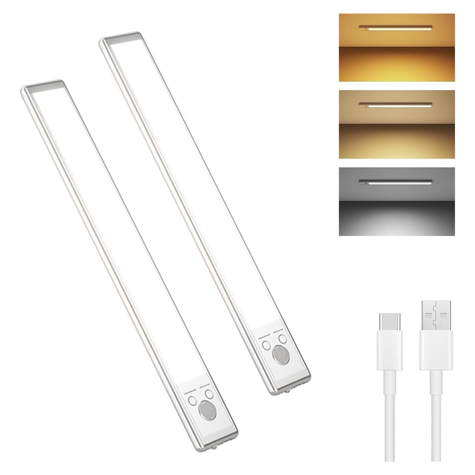 Luces Bajo Gabinete Recargables NXING S5 con Sensor de Movimiento