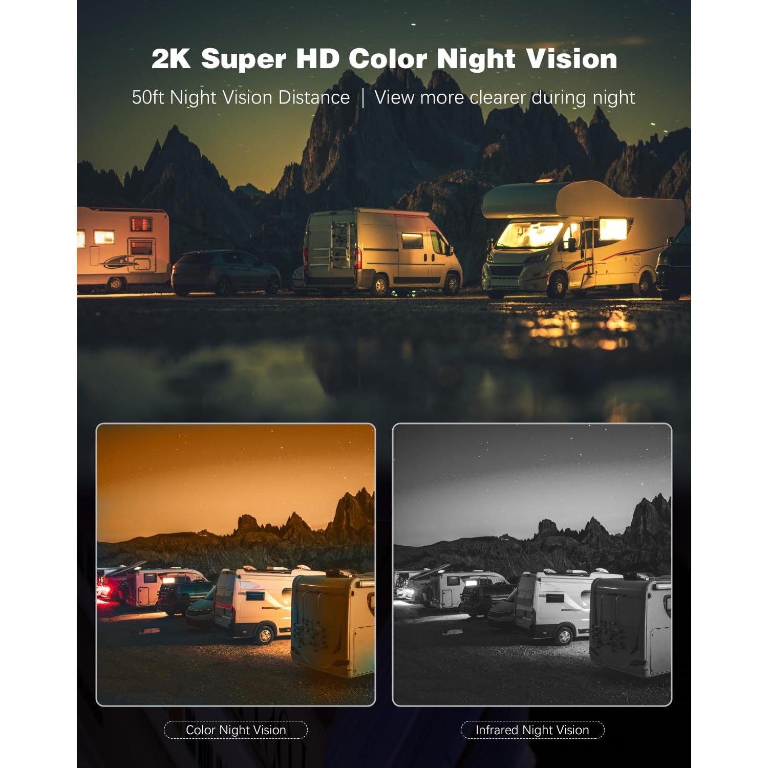 Cámara de Seguridad Celular Xega 4G Interior 2K IP66