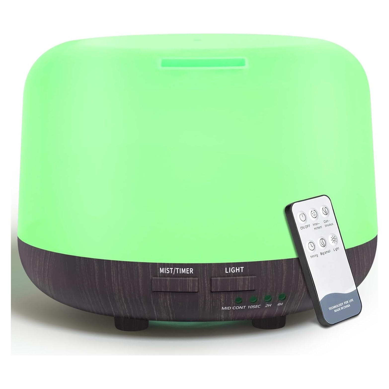 Difusor de Aceite Esencial CHOUWEEK 300ML con Control Remoto