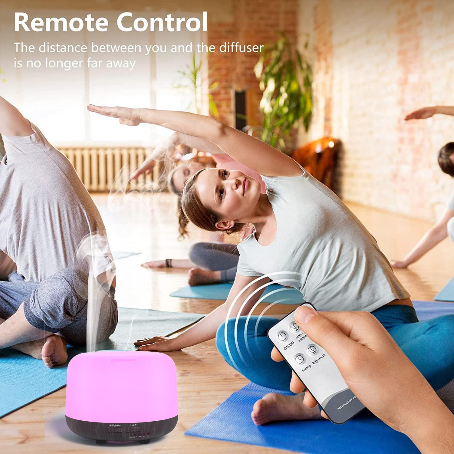 Difusor de Aceite Esencial CHOUWEEK 300ML con Control Remoto