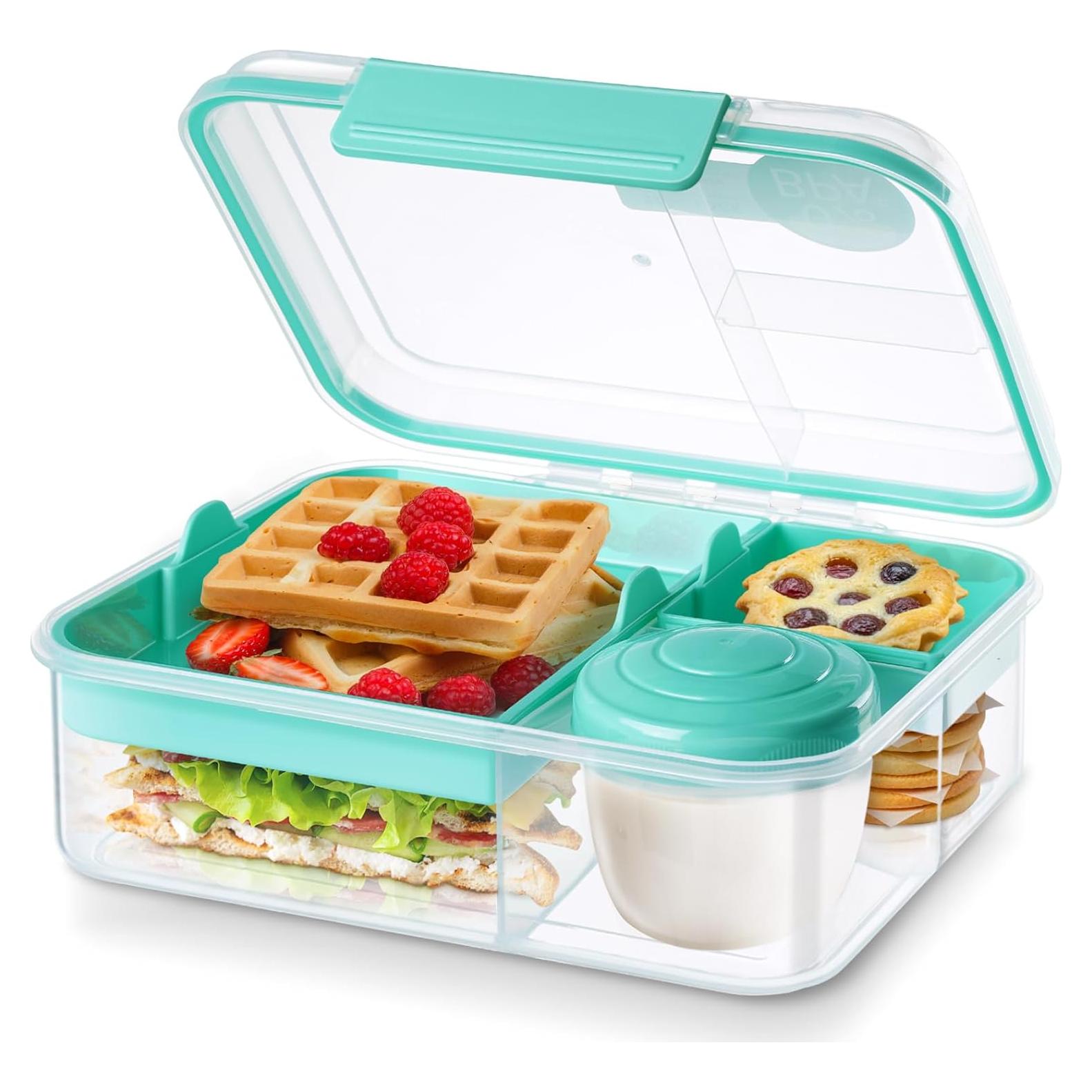 Contenedor de Almuerzo Bento ANDMOON 55.75 oz Verde Menta