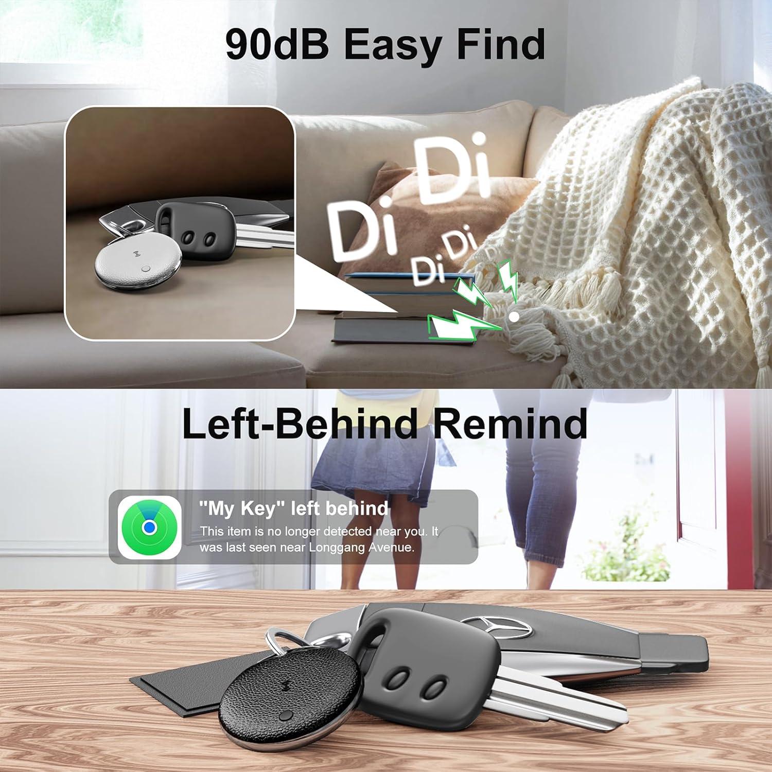 Etiquetas Air Tracker KPMARE - Paquete de 4, Bluetooth IP68