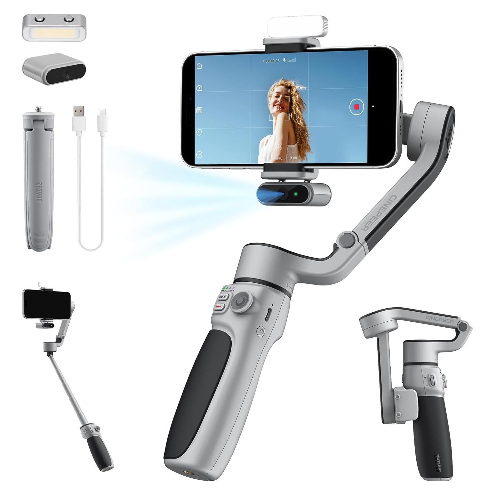 Estabilizador Gimbal ZHIYUN CINEPEER CQ5 para Smartphone