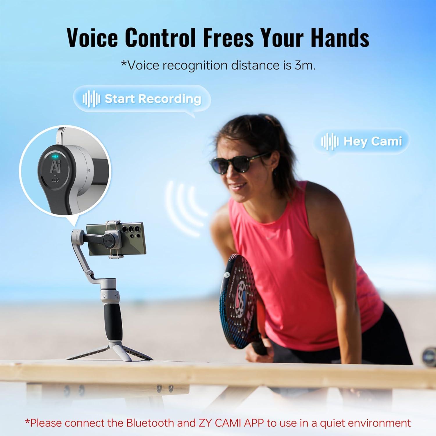 Estabilizador Gimbal ZHIYUN CINEPEER CQ5 para Smartphone