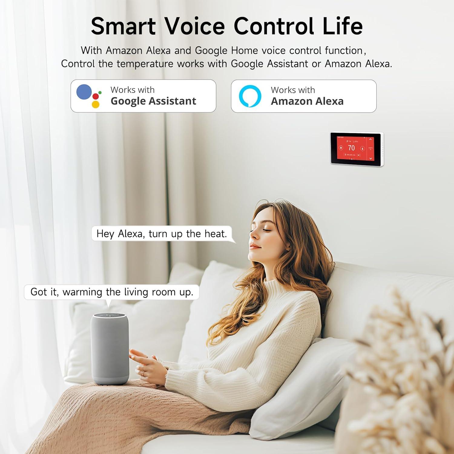 Termostato Inteligente EdgeAnt EHVC513 WiFi Programable 24V