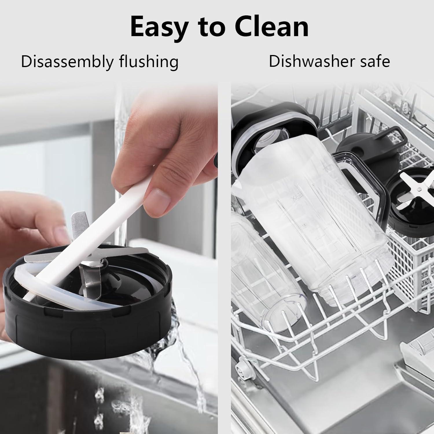 Licuadora de Smoothies Liebe&Lecker 1200W 0.83L y 1.48L