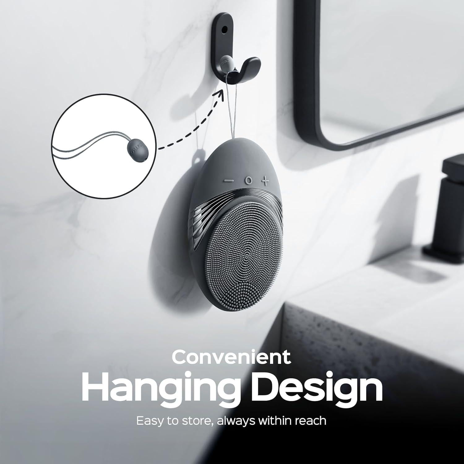 Exfoliador Facial COSLUS para Hombres - 5 Modos, Impermeable