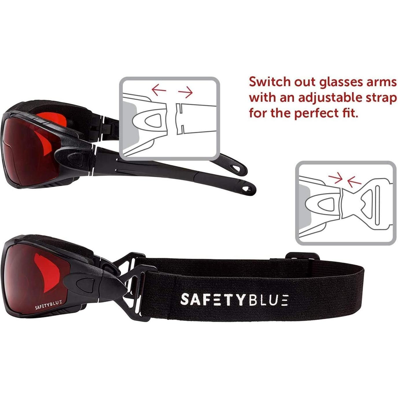 Gafas Nocturnas Deluxe Sleep Savior - Bloqueo luz azul y verde