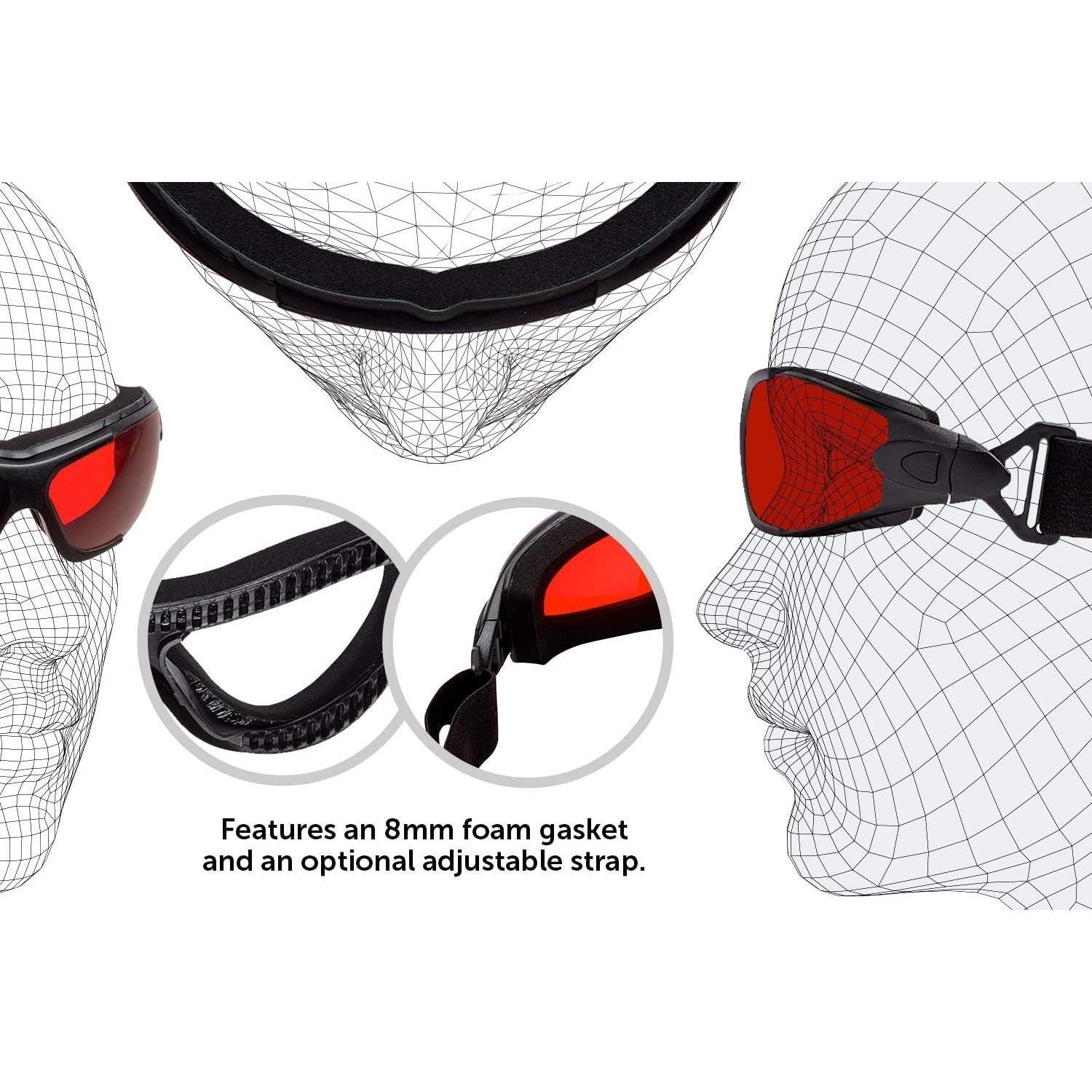 Gafas Nocturnas Deluxe Sleep Savior - Bloqueo luz azul y verde