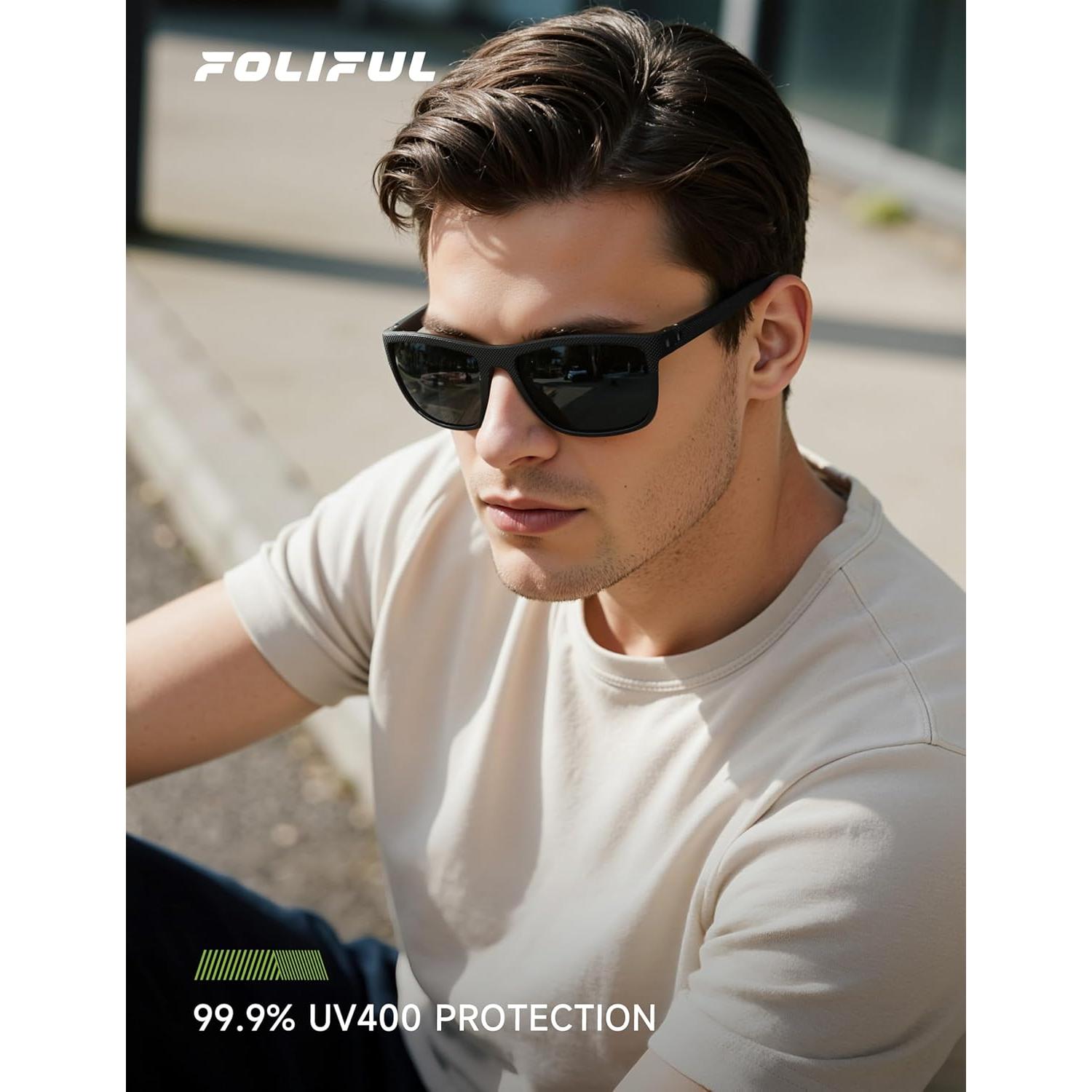 Gafas de sol polarizadas Foliful UV400 unisex - 3 colores