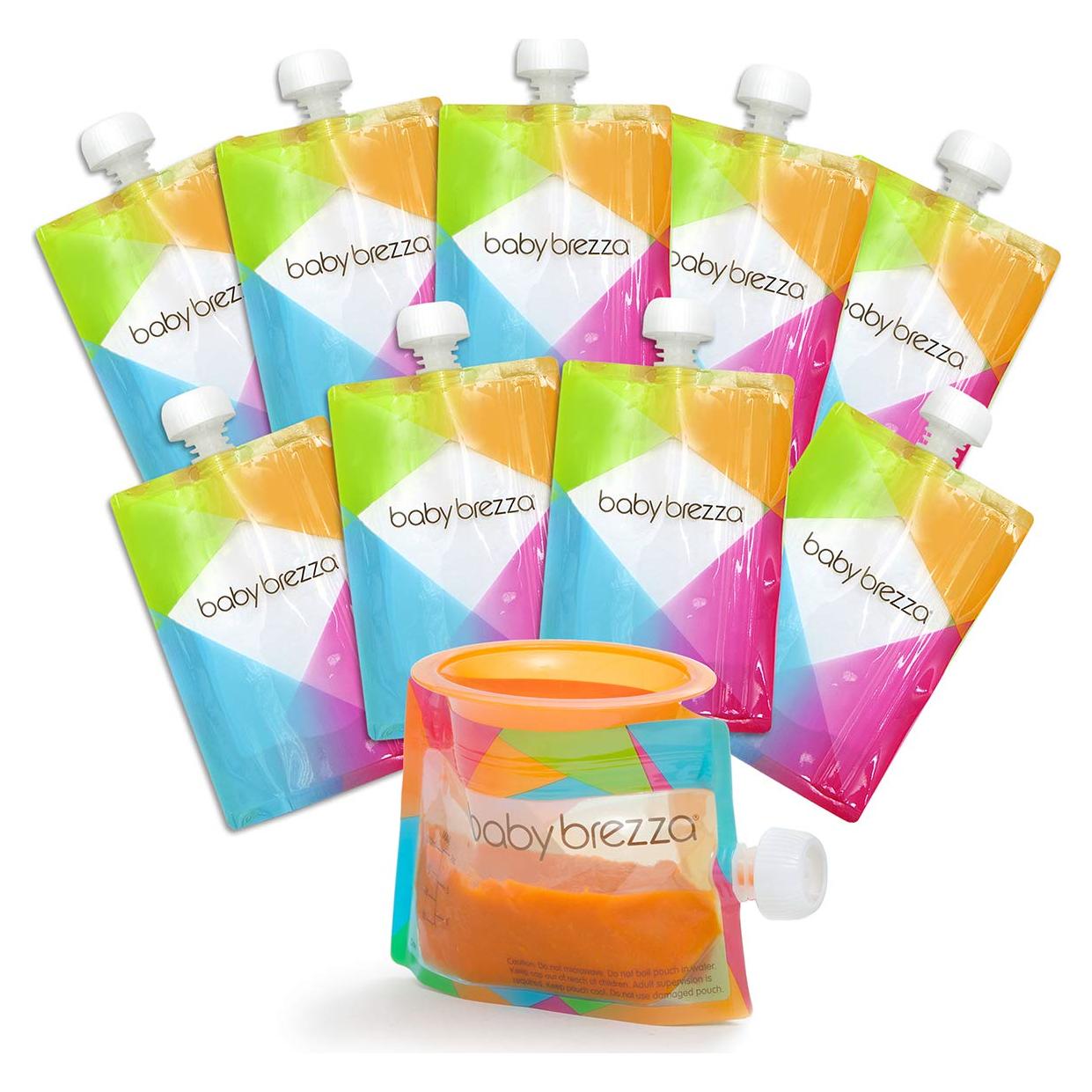 Bolsas Reutilizables para Alimentos Baby Brezza - 10 Unidades 198g