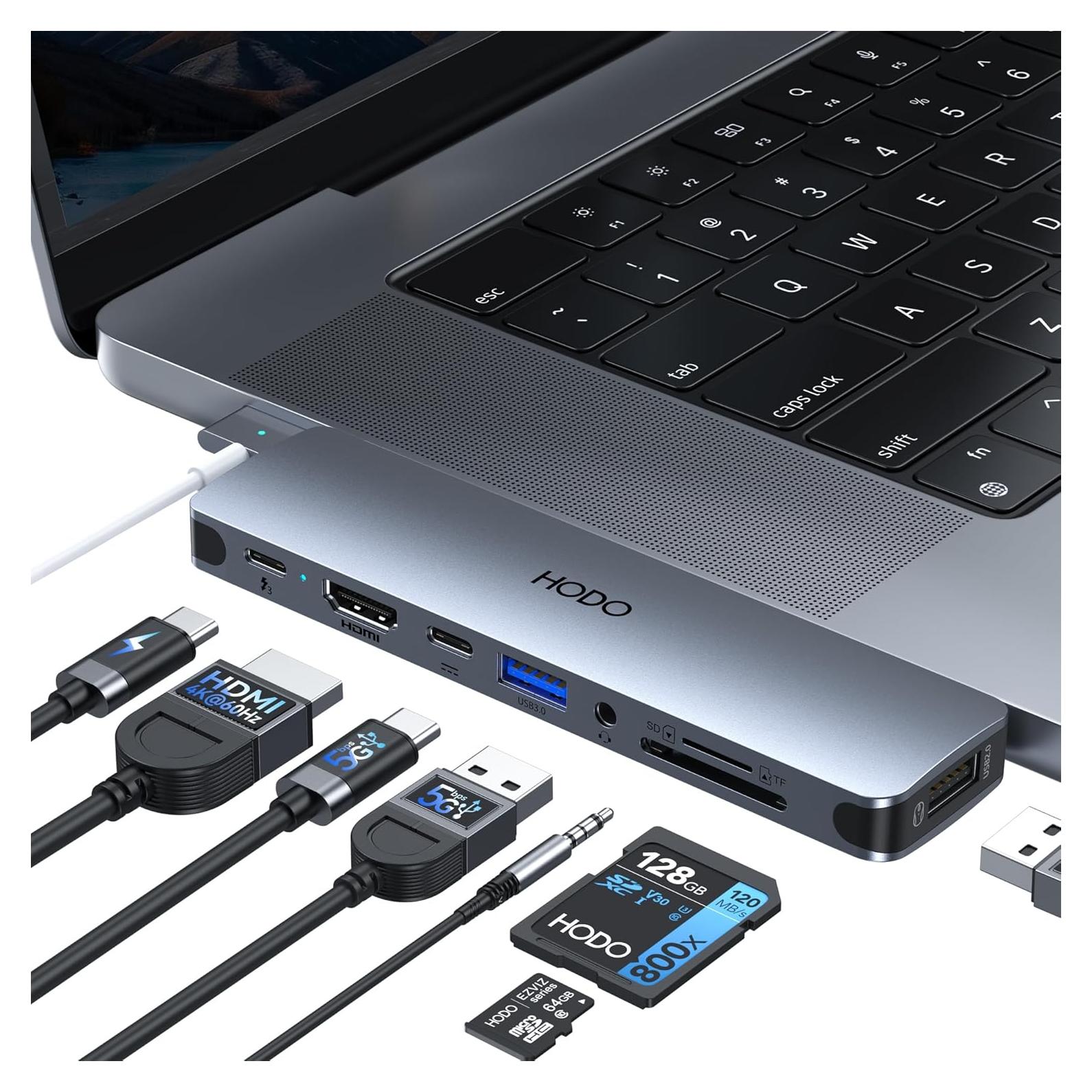 Adaptador USB C Hub HDMI HODO para MacBook Pro/Air 4K