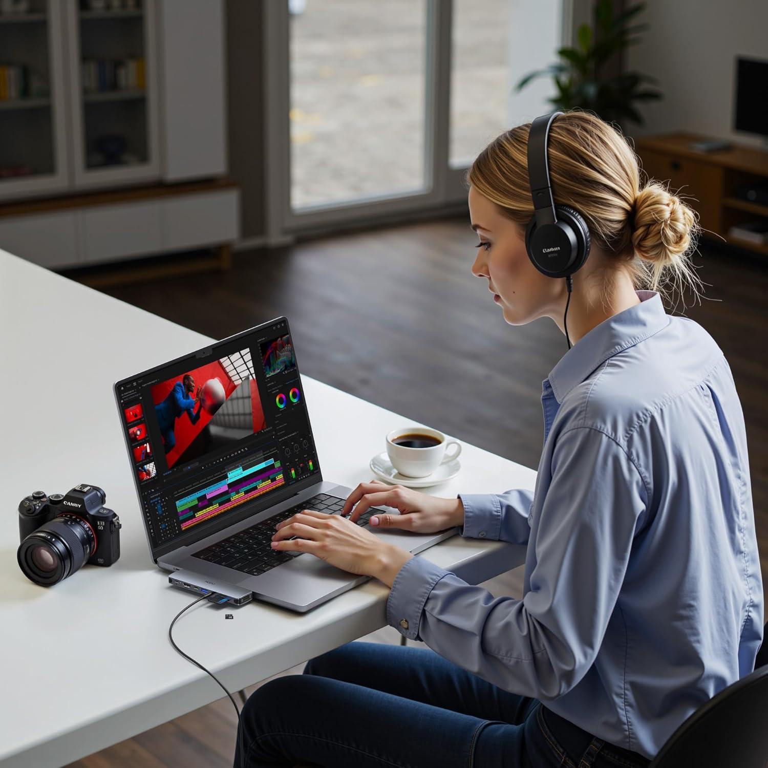 Adaptador USB C Hub HDMI HODO para MacBook Pro/Air 4K