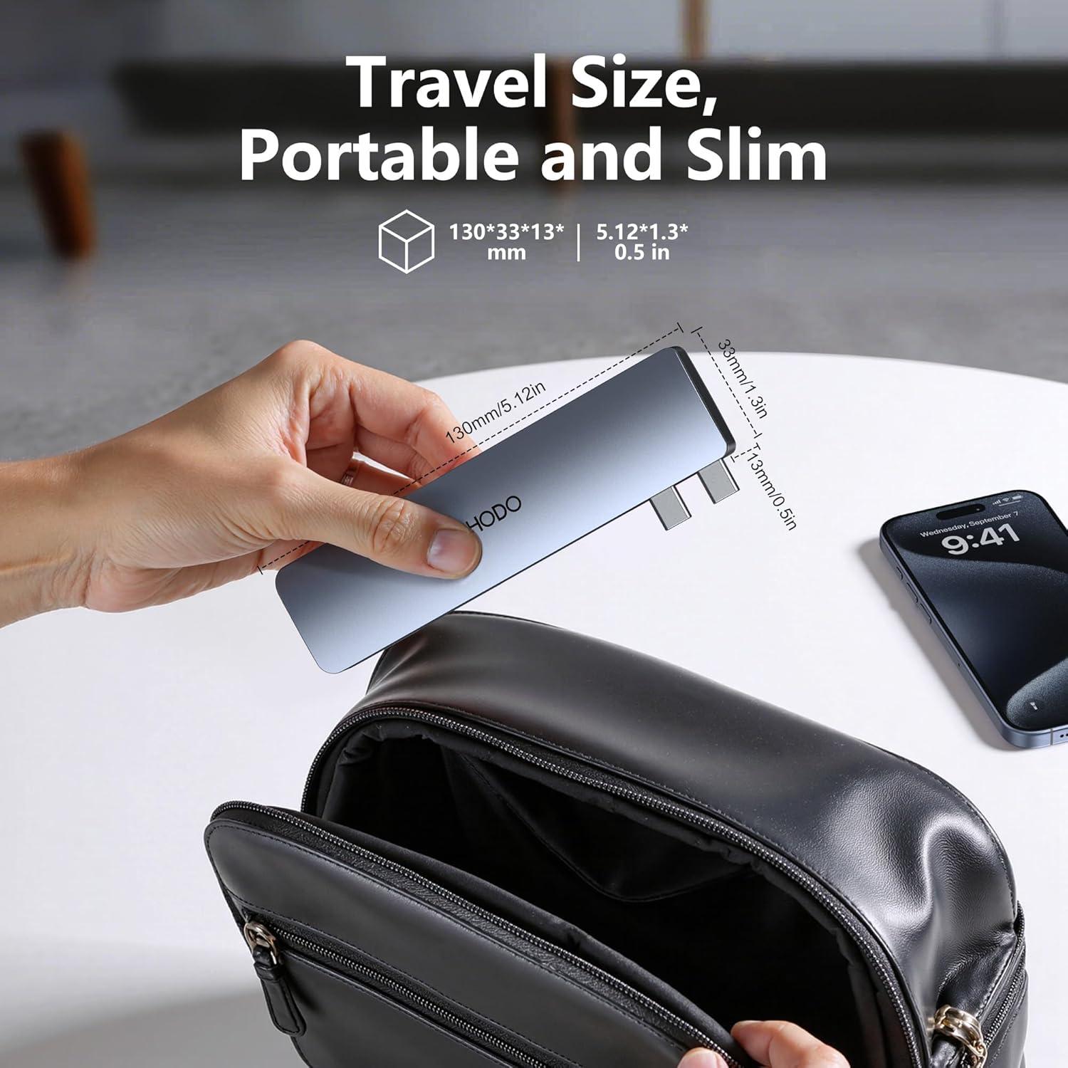 Adaptador USB C Hub HDMI HODO para MacBook Pro/Air 4K