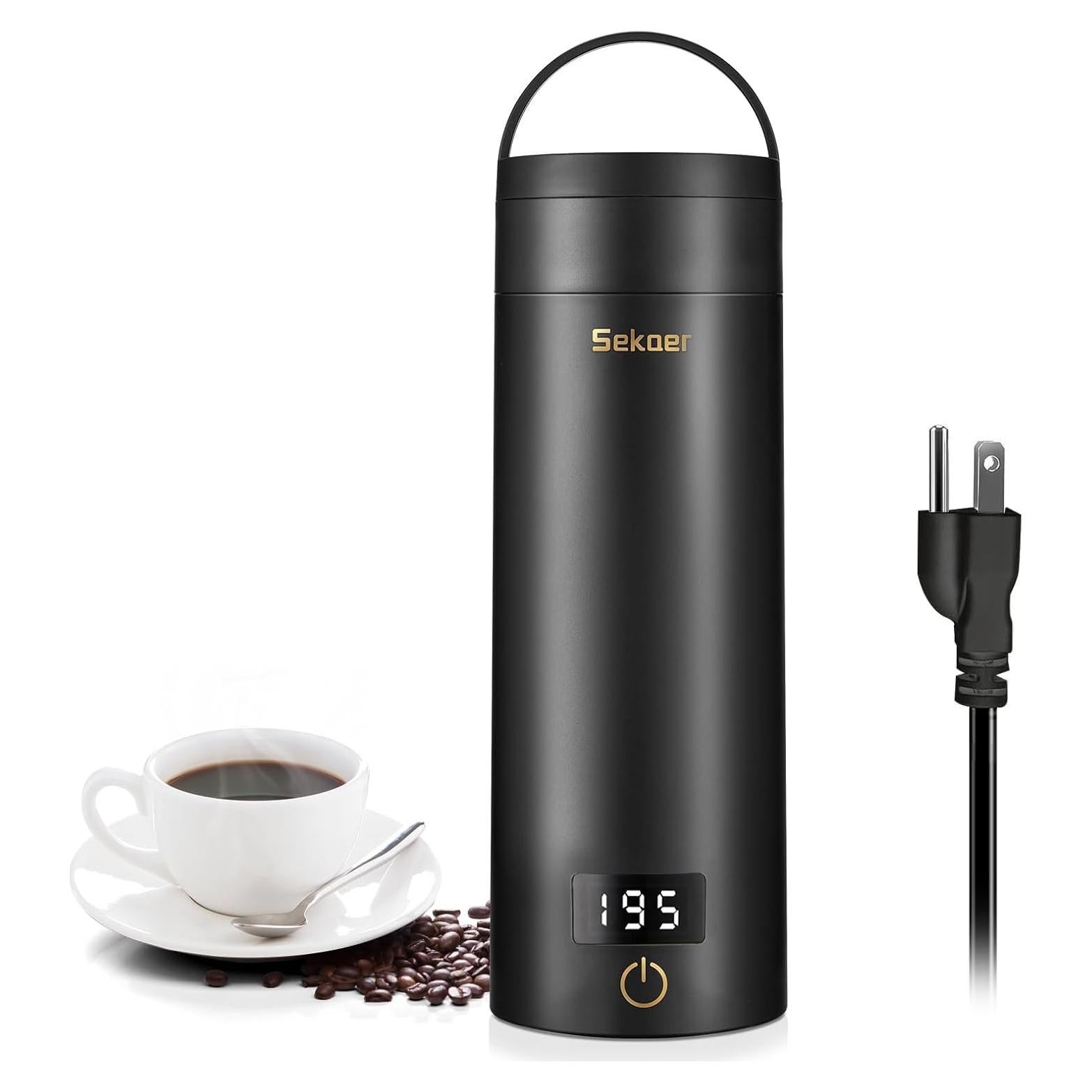 Hervidor Eléctrico Portátil Sekaer SY-618B 500ml Acero Inoxidable