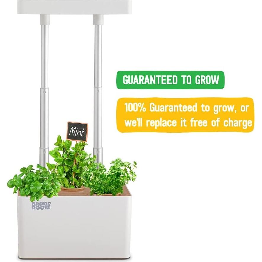 Kit de Cultivo Hidropónico Back to the Roots 3 Cápsulas LED