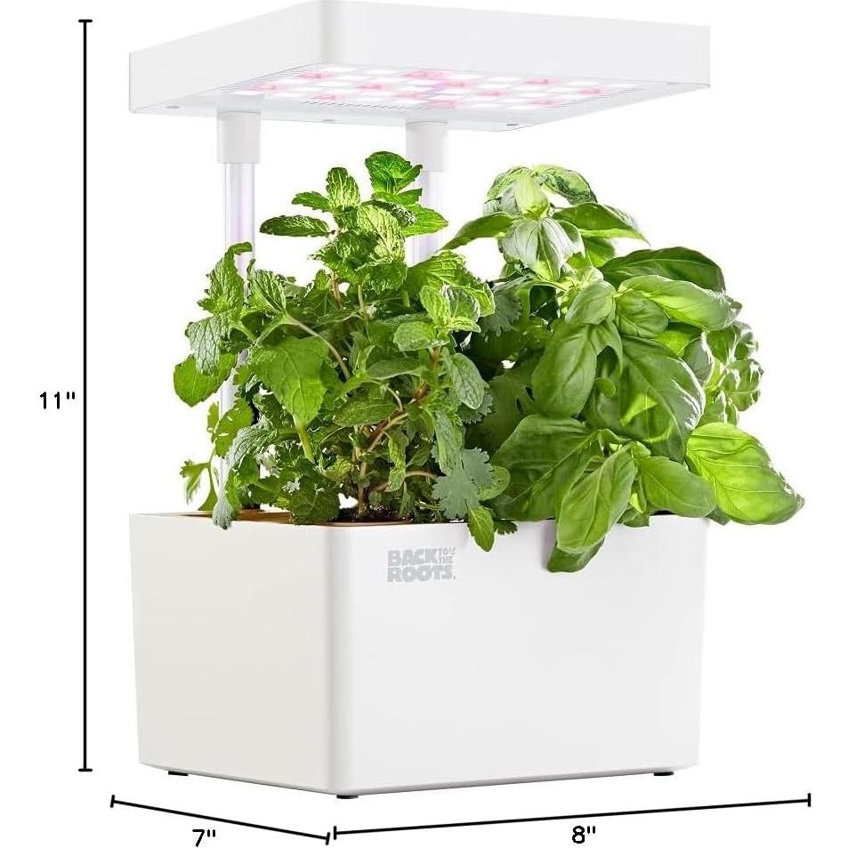 Kit de Cultivo Hidropónico Back to the Roots 3 Cápsulas LED