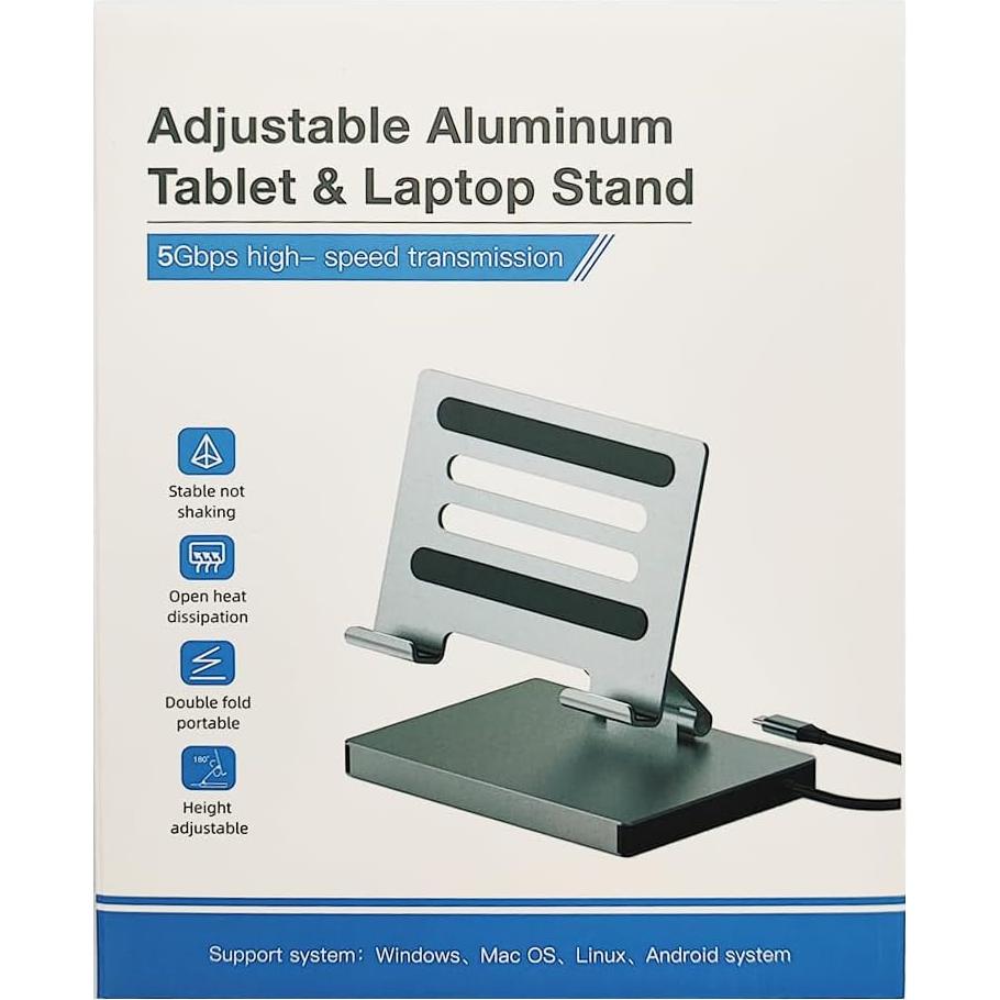 Soporte Hub USB C NXPGKEA 8 en 1 para iPad Pro 4K 60Hz