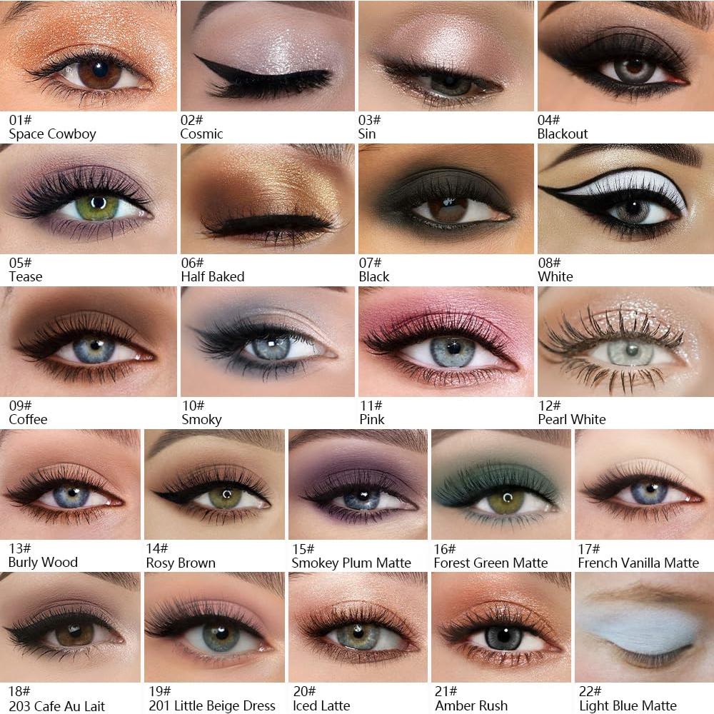 Sombra de Ojos Kaely 01 Brillo Champagne Dorado 1.13g