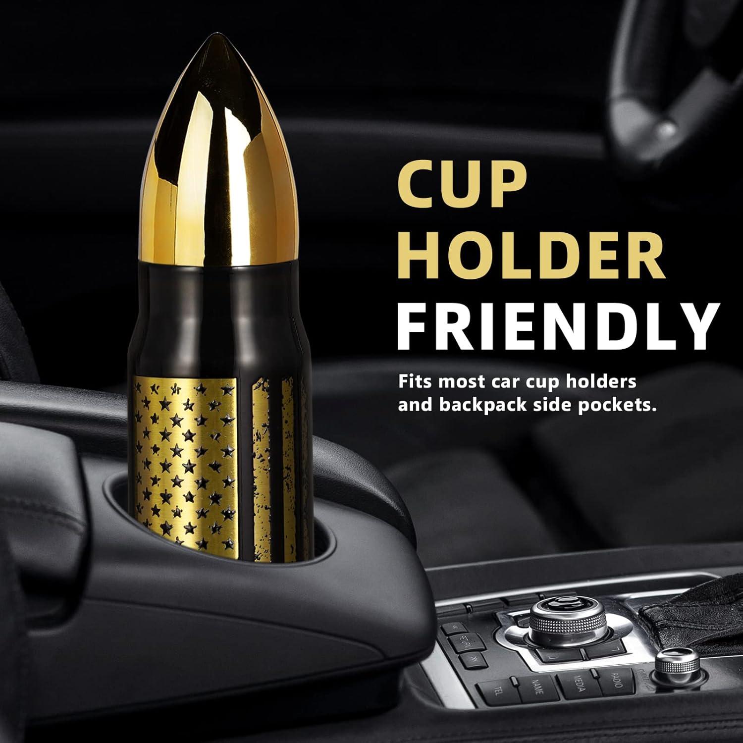 Vaso Térmico Acero Inoxidable Funslive 17oz Negro