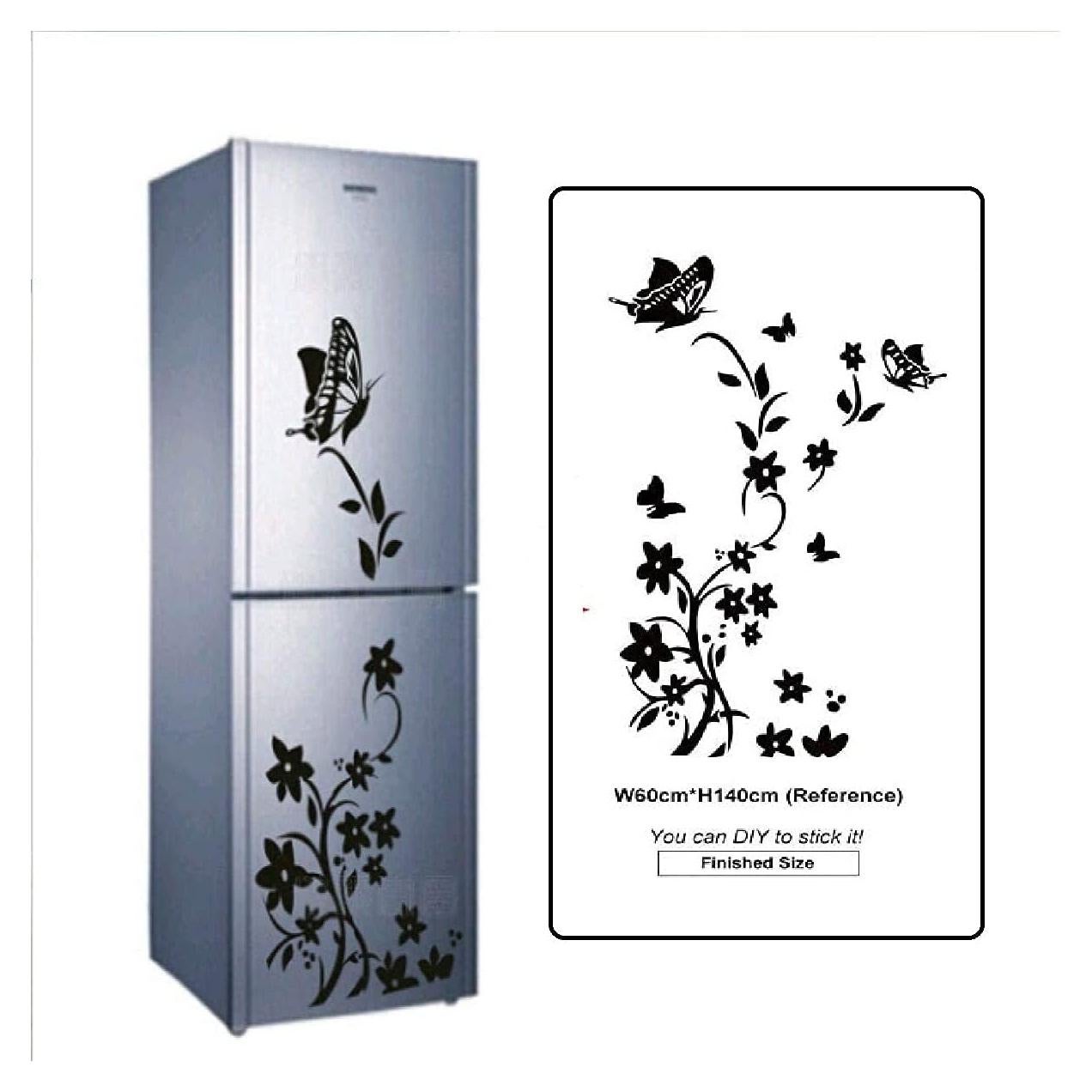 Calcomanías Decorativas de Refrigerador Vinilo Linni's 140x60 cm