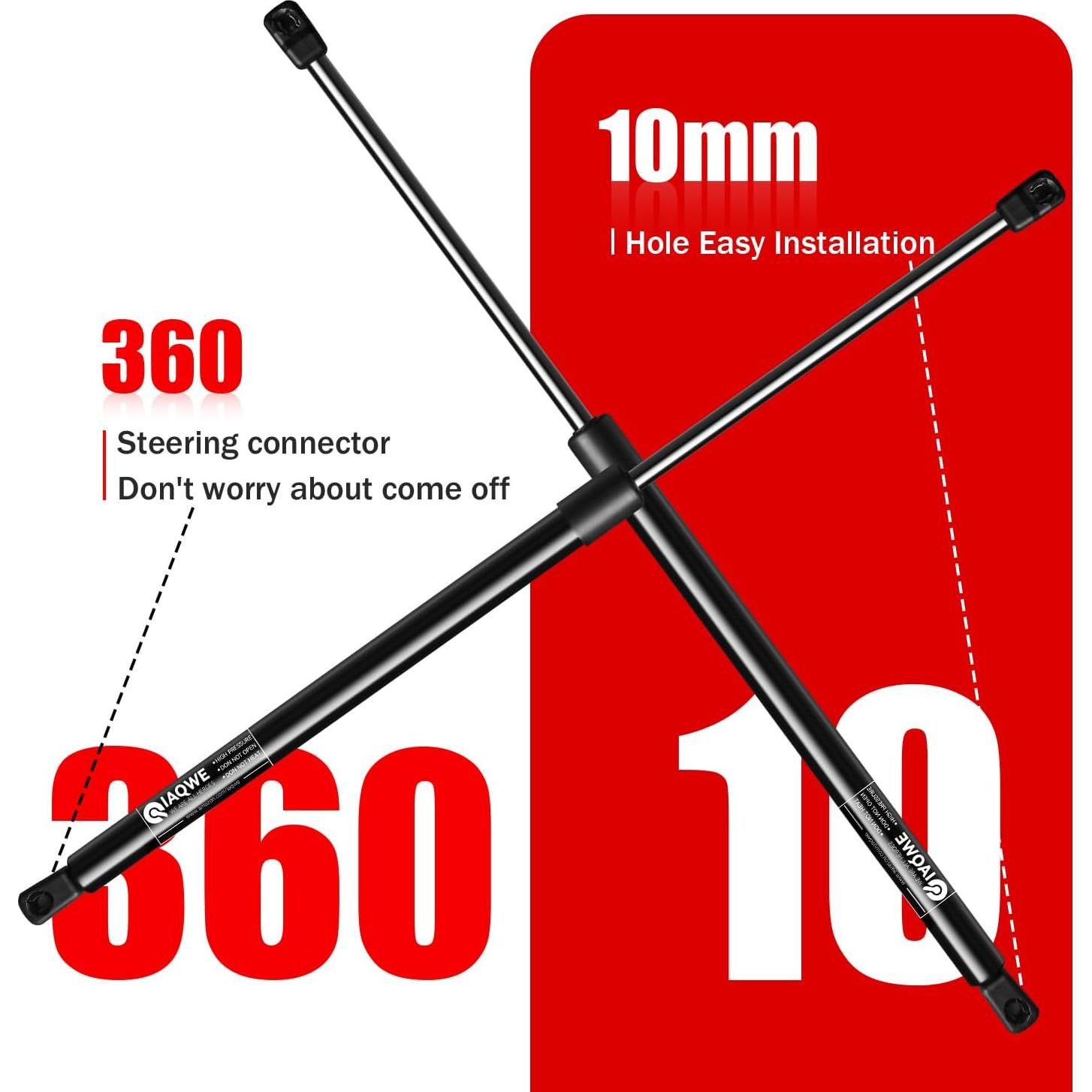 Soportes de Gas IAQWE 4B-235446-W para Puerta Trasera Kia Sportage 2017-2022