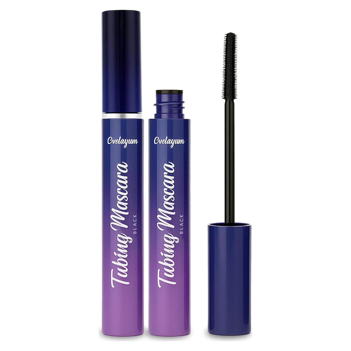 Máscara Tubular Negra Evdayam - Efecto Pestañas Falsas 20g