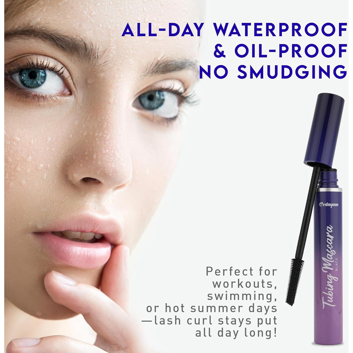Máscara Tubular Negra Evdayam - Efecto Pestañas Falsas 20g