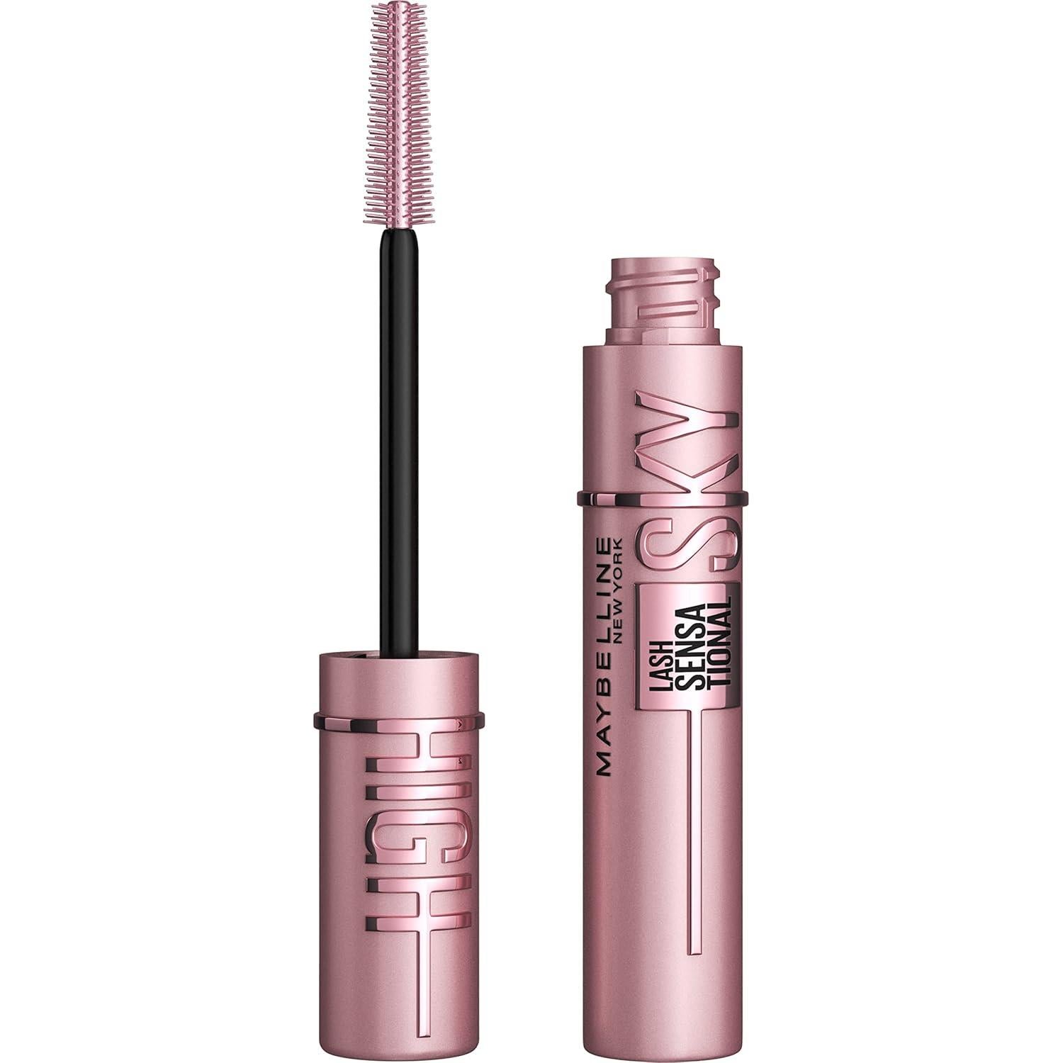 Paquete de Maquillaje Maybelline: Delineador Hyper Easy y Máscara Sky High