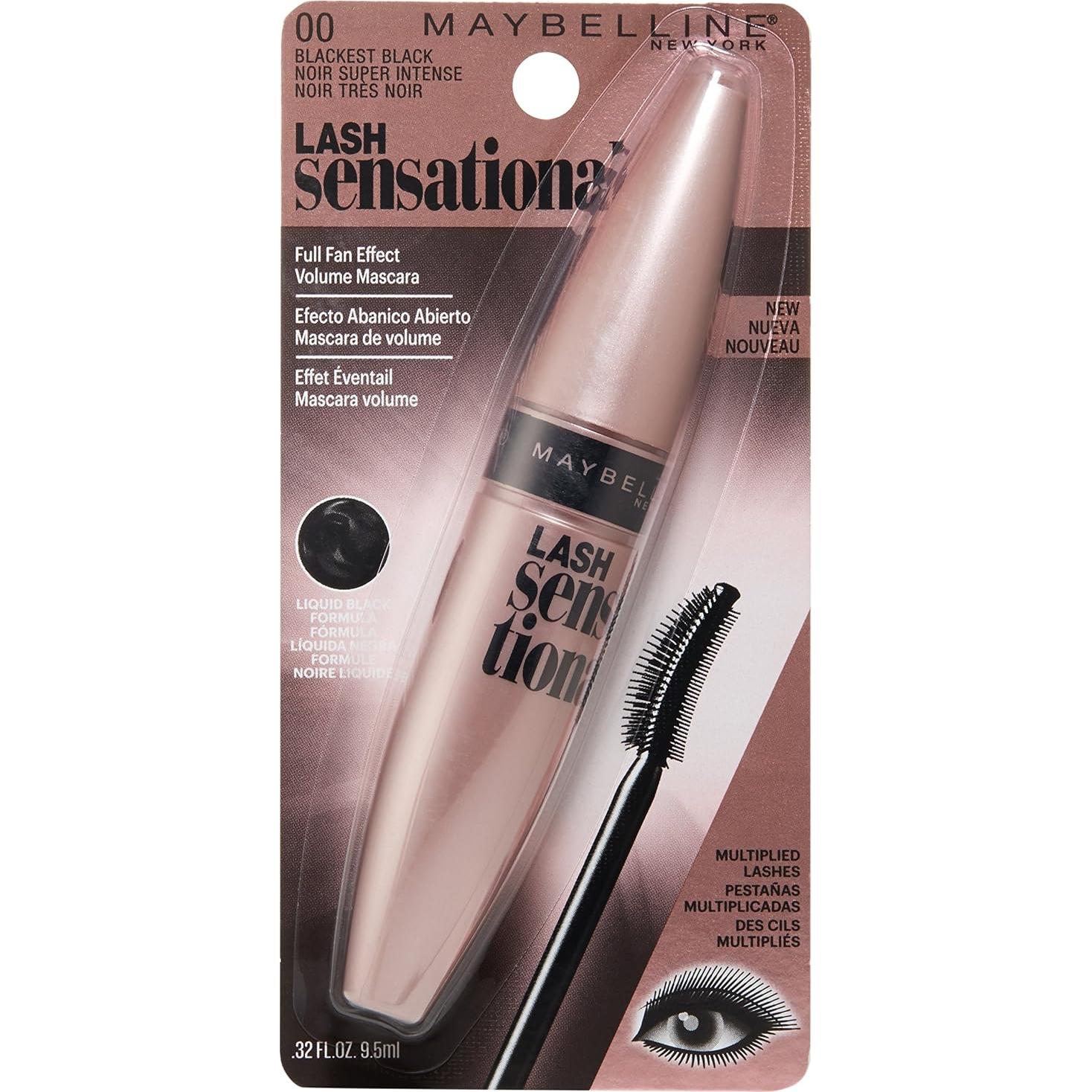 Máscara de Pestañas Lash Sensational Maybelline 9.46 ml