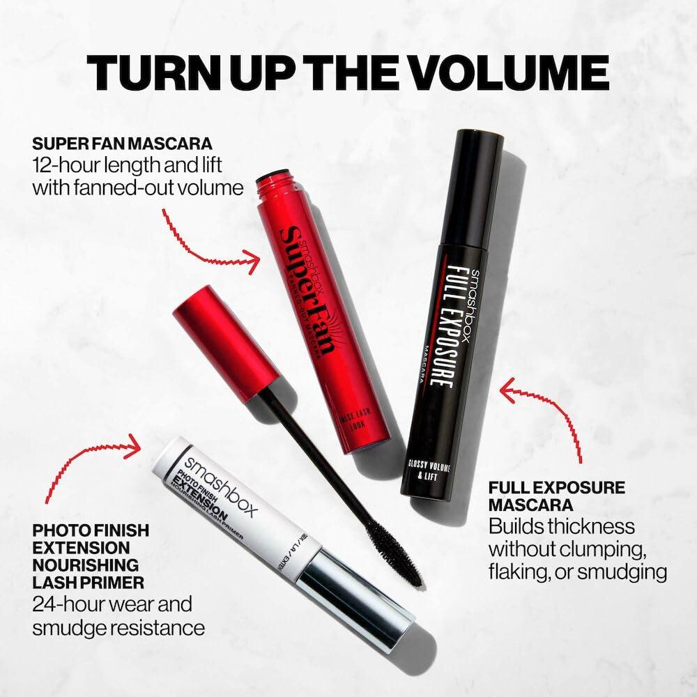 Máscara de Pestañas Smashbox Super Fan 10 ml - Volumen y Longitud