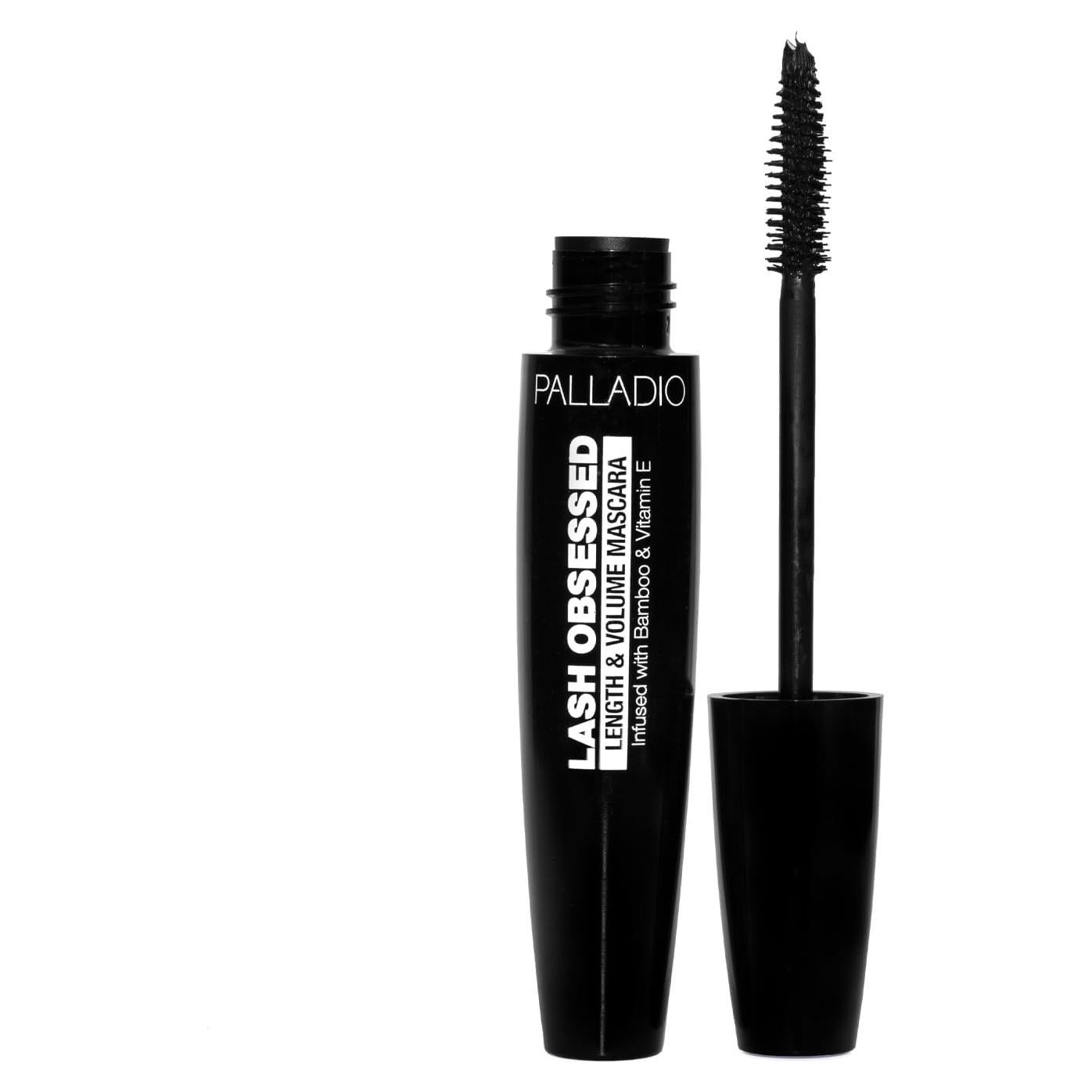 Máscara de Pestañas Palladio Lash Obsessed - Alargamiento y Volumen