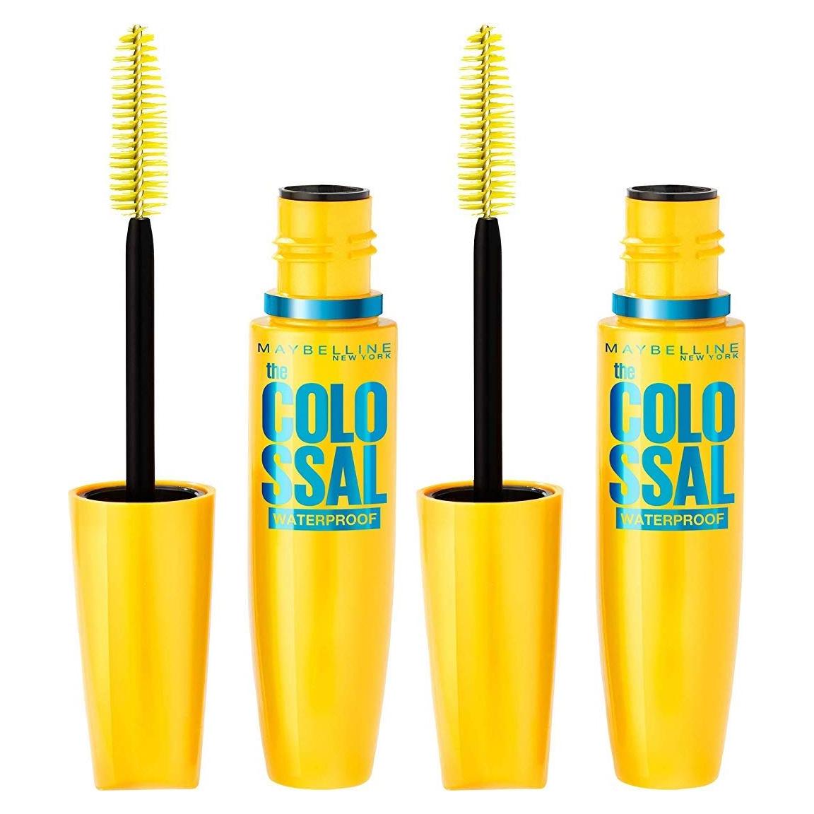 Máscara Voluminizadora Maybelline The Colossal 2x15g Negro