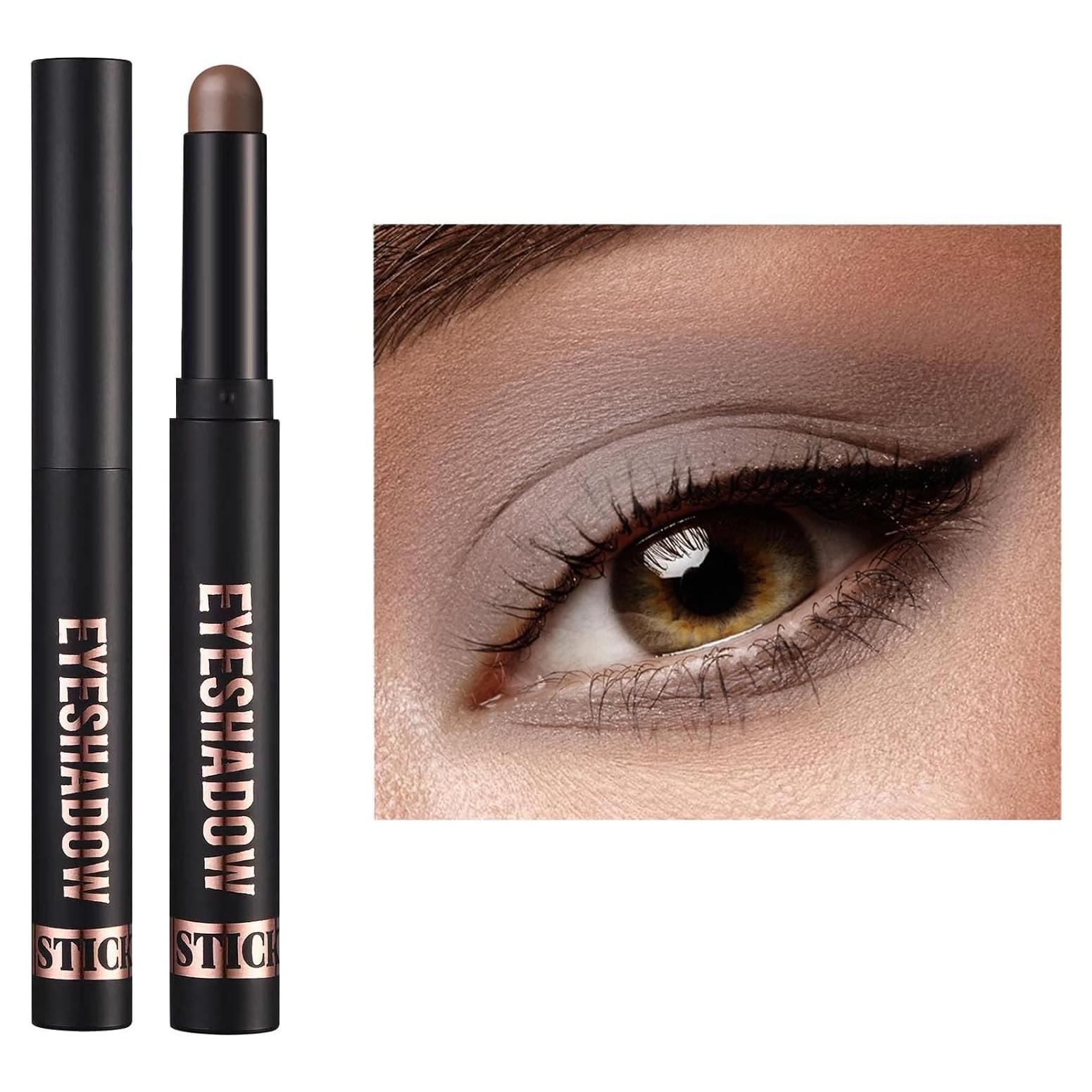 Lápiz de Sombra de Ojos Wavuketu 21# Marrón Gris Mate