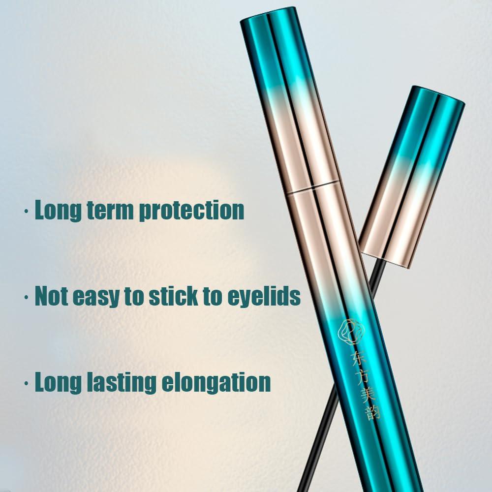 Máscara de Pestañas Impermeable GHFCZOO - Alargadora y Engrosadora