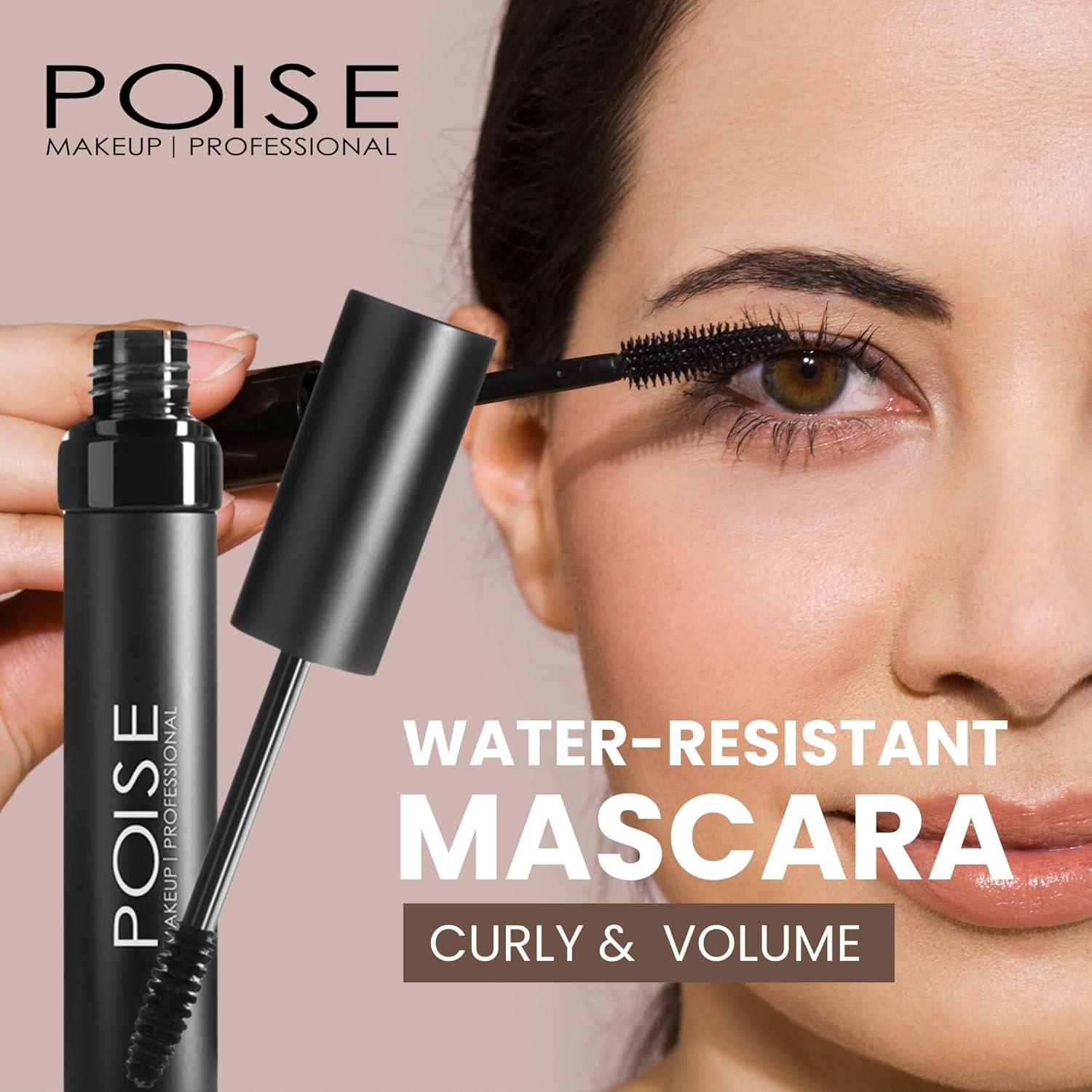 Máscara de Pestañas POISE HD Resistente al Agua 32g