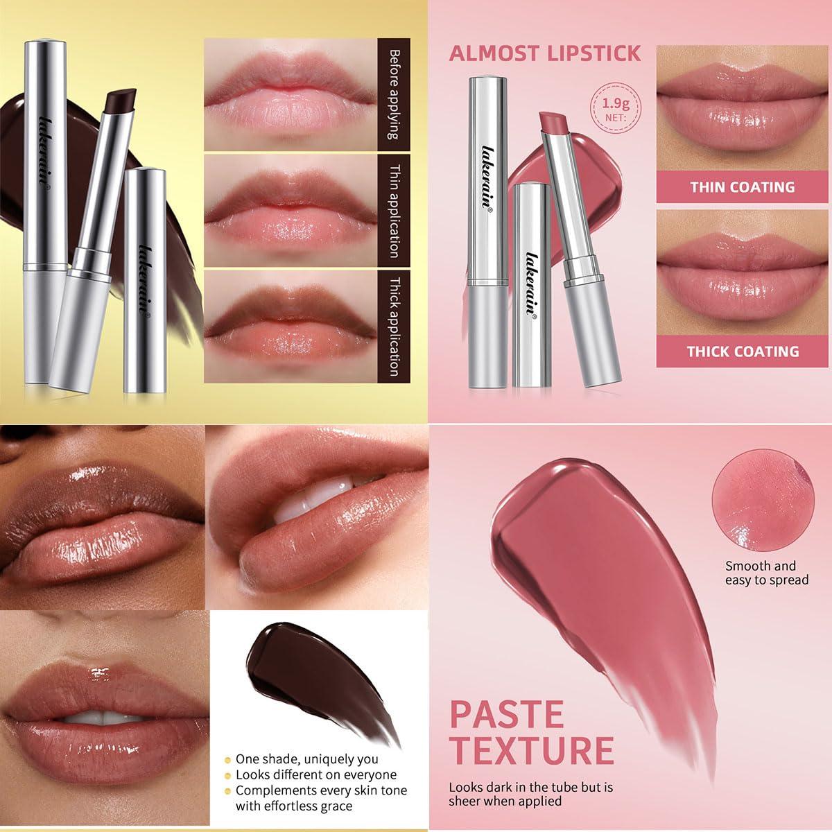 Bálsamo Labial Hidratante 2PCS Baorder - Miel y Rosa