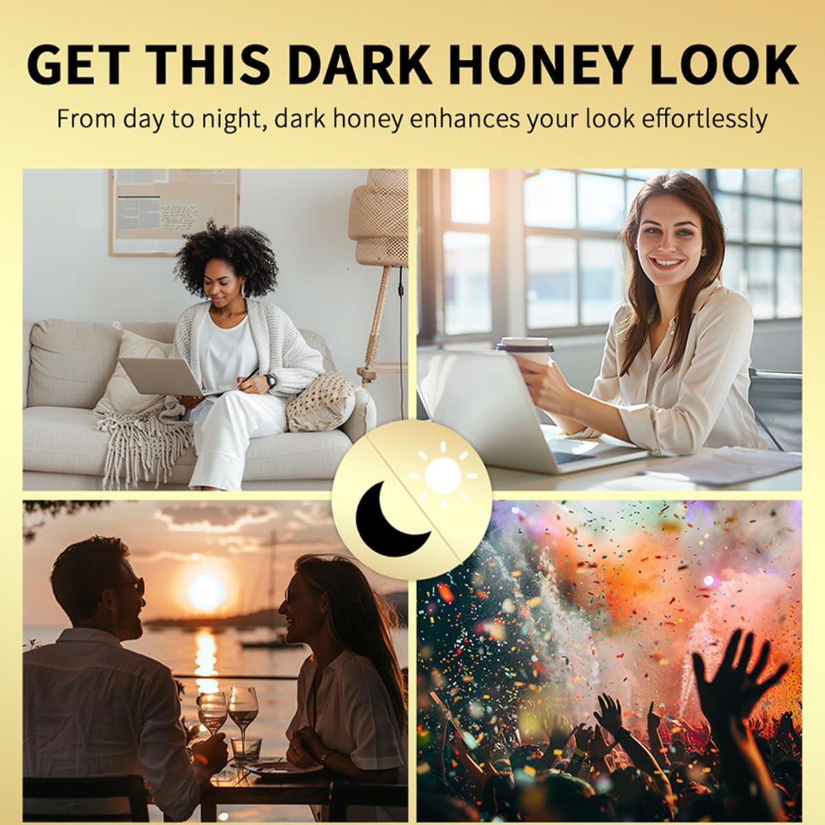 Bálsamo Labial Hidratante 2PCS Baorder - Miel y Rosa