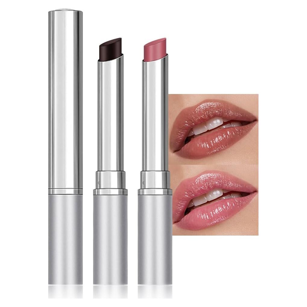Bálsamo Labial Hidratante IATMOMOD 2 Pcs Tinte Nude Cereza