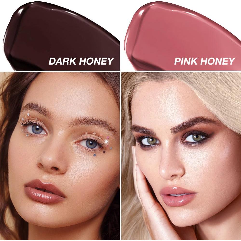 Bálsamo Labial Hidratante IATMOMOD 2 Pcs Tinte Nude Cereza