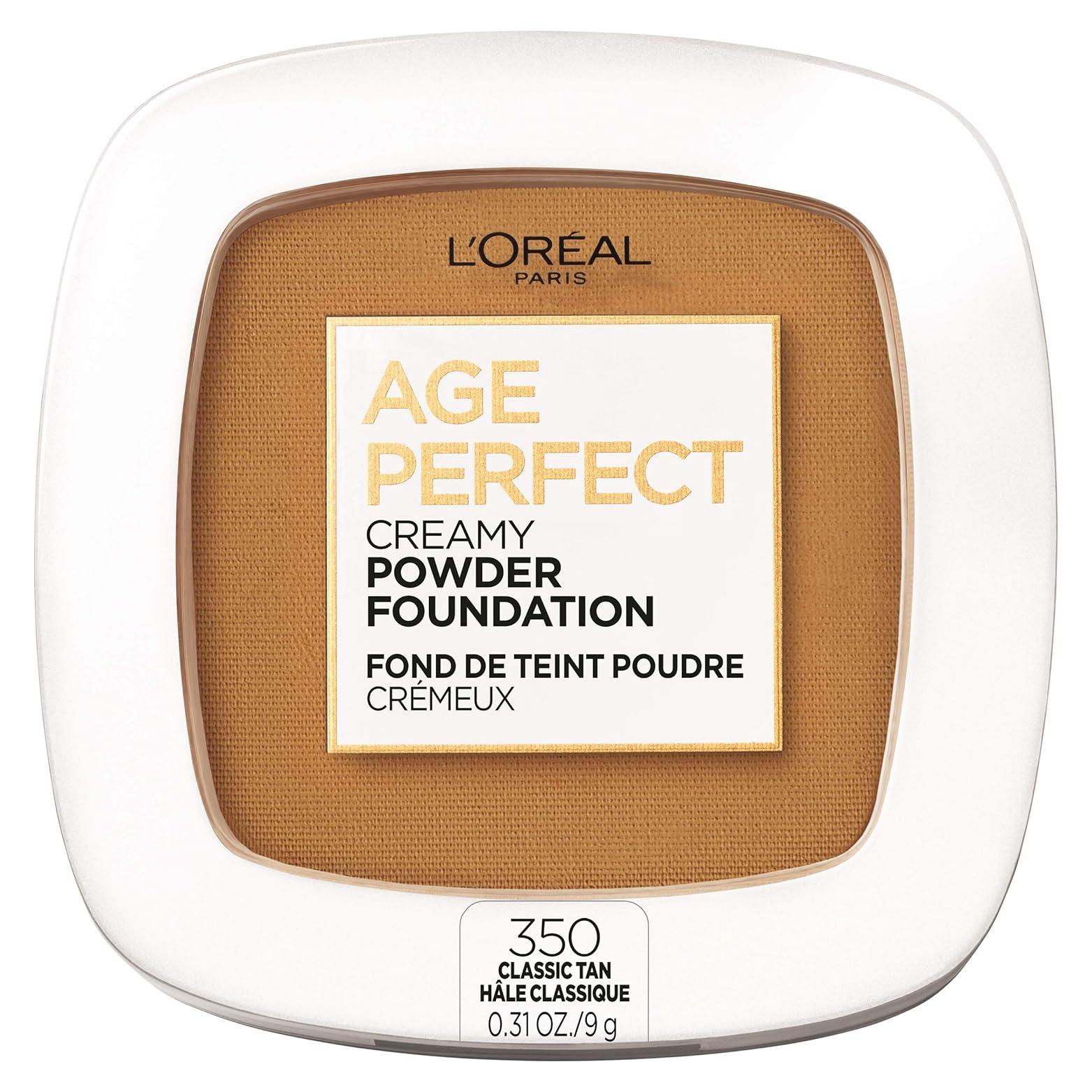 Base en Polvo Cremosa L'Oréal Paris Age Perfect 350 Bronceado