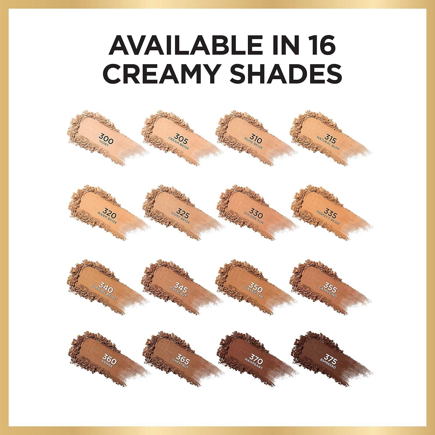 Base en Polvo Cremosa L'Oréal Paris Age Perfect 350 Bronceado