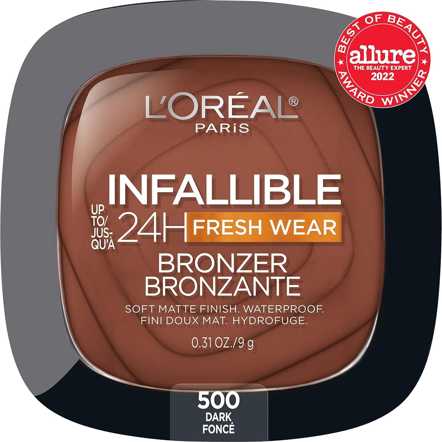 Bronceador Mate L'Oreal Paris Infallible 24H 8.8g Oscuro
