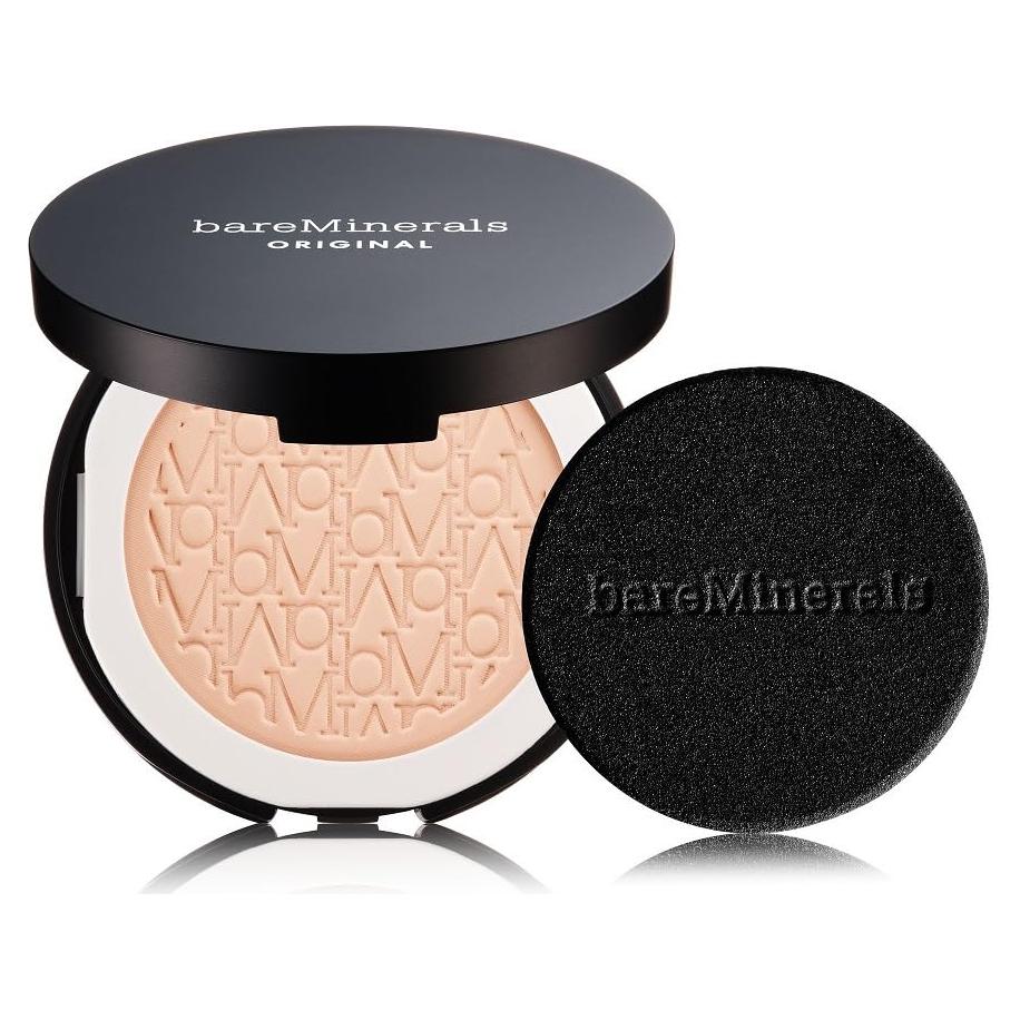 Base en Polvo Compacta bareMinerals SPF 15 - Vegana, Luminoso